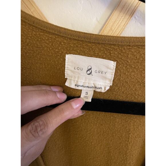 Loft Lou & Gray Romper Women's Small Gold Signature Soft Crossover Sleeveless - Picture 3 of 9